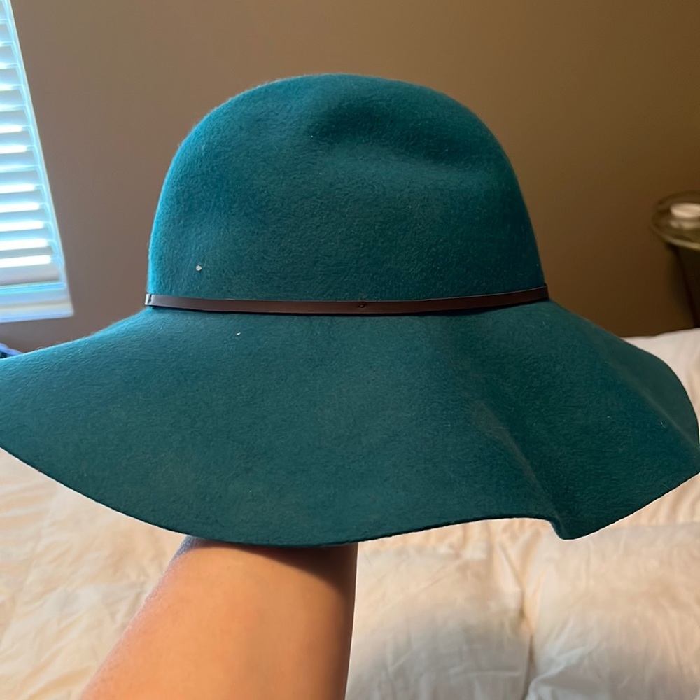 Blue hat